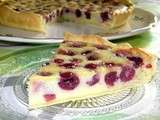 Tarte amandine aux griottes