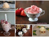5 crèmes glacées fruitées