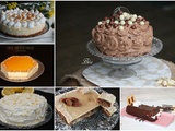 6 gâteaux  d'anniversaire 