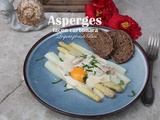Asperges façon carbonara
