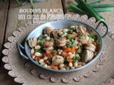 Boudin blanc aux cocos de Paimpol