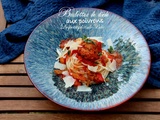 Boulettes de dinde aux poivrons