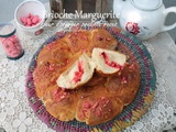 Brioche marguerite à la fleur d'oranger et aux pralines roses