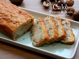 Cake aux poires et aux noix