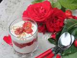 Camy crème mascarpone et cerises à la rose