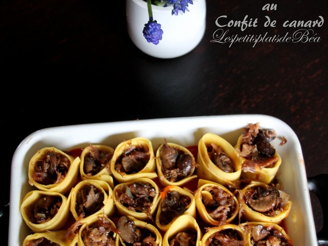 Recettes de Cannelloni et Canard
