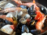 Cataplana aux fruits de mer et poissons - balade portugaise à Ohlos de Agua