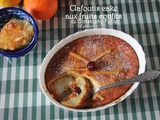 Clafoutis cake aux fruits confits de Christophe Felder