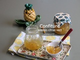 Confiture ananas et citron vert
