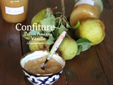 Confiture de poires, ananas et vanille