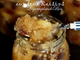 Confiture de poires aux deux raisins