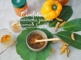 Confiture de poivrons jaunes au curcuma et au curry