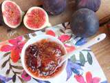 Confiture rhubarbe figues