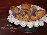 Cookies chocolat violette