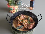 Coq au vinaigre de bière - balade régionale à Gussignies