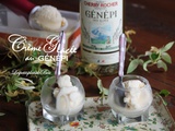 Crème glacée au Génépi et une suggestion pour l'utiliser - balade à Annecy