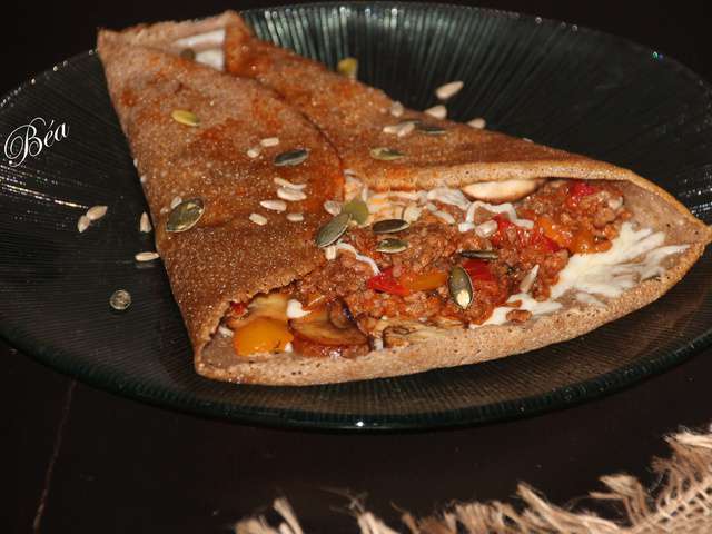 Recettes de Galettes de sarrasin et Champignons