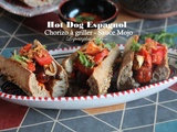 Hot dog espagnol (chorizo à griller et sauce mojo)