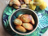 Madeleines au citron de Cyril Lignac