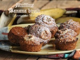 Muffins banana bread - Balade au jardin Van Beek