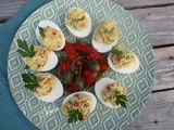 Oeufs mimosa du sud