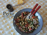 Piyaz, une salade turque aux haricots blancs