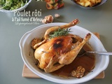 Poulet rôti à l'ail fumé d'Arleux