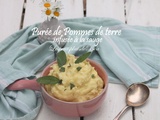 Purée de pommes de terre infusée à la sauge