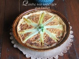 Quiche aux asperges et à l'aillet