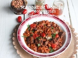 Ragout de boeuf aux cocos roses