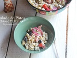 Salade de pâtes sauce tzatziki - balade grecque
