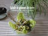 Salade de pommes de terre à la vinaigrette au pesto de cerfeuil