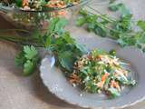 Salade hivernale de persil
