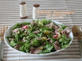 Salade lyonnaise au museau - balade lyonnaise