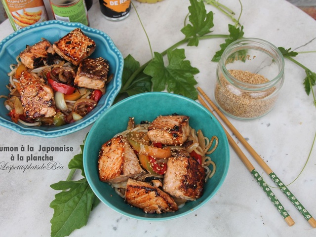 Recettes de Plancha et Saumon