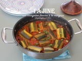 Tajine aux courgettes farcies à la merguez