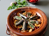 Tajine de sardines et de pommes de terre