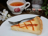 Tarte bretonne au lait ribot - balade bretonne
