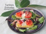 Tartines estivales