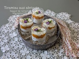 Tiramisu aux abricots et liqueur de verveine