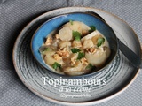 Topinambours à la crème