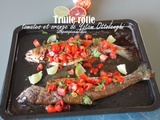 Truite rôtie, tomates et orange de Yotam Ottolenghi