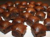 Moelleux chocolat en mini cubes Empreinte Guy Demarle