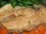 Rouelle de porc aux carottes, Porc noir Gascon de le « Le Gascon’hay »