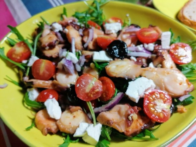 Recettes de Salade de poulpe