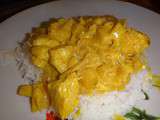 Poulet Curry Ananas