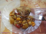 Poulet aux légumes fondants