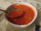 Soupe de tomates  à la gusteau 