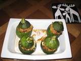 Courgettes farcies ebly