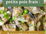 Artichauts, fèves, petits pois frais : 3 recettes pour tout consommer